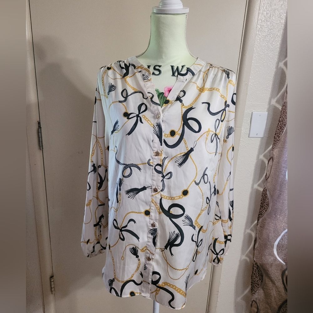Jocelyn Smith Blouse, Size Large